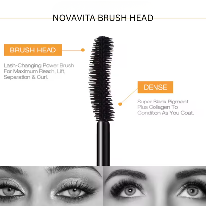 Novavita Gold Mascara™ - Lash Lifting & Curling Perfection