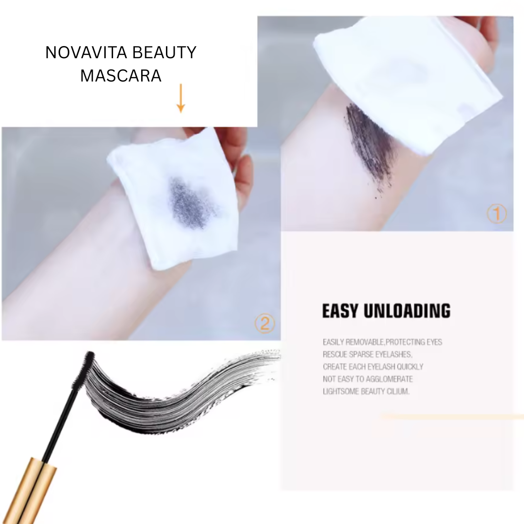 Novavita Gold Mascara™ - Lash Lifting & Curling Perfection